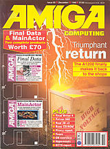 Amiga Computing 93 (Dec 1995) front cover