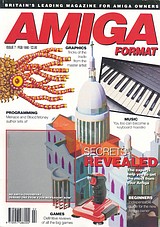 Amiga Format 7 (Feb 1990) front cover