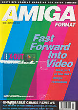 Amiga Format 8 (Mar 1990) front cover