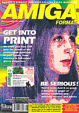 Amiga Format 25 (Aug 1991) front cover