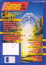 Amiga Games (Oct 1992) front cover