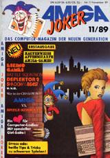 Amiga Joker (Nov 1989) front cover