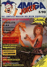 Amiga Joker (May 1990) front cover