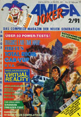 Amiga Joker (Feb 1991) front cover