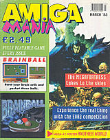Amiga Mania (Mar 1992) front cover