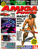 Amiga Power 16 (Aug 1992) front cover