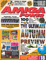Amiga Power 18 (Oct 1992) front cover
