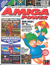 Amiga Power 19 (Nov 1992) front cover