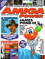 Amiga Power 21 (Jan 1993) front cover
