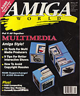 Amiga World Vol 7 No 2 (Feb 1991) front cover