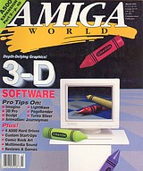 Amiga World Vol 7 No 3 (Mar 1991) front cover