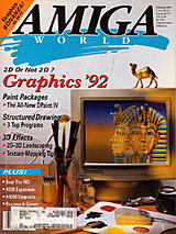 Amiga World Vol 8 No 2 (Feb 1992) front cover
