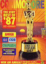 Commodore Computing International Vol 6 No 5 (Jan 1988) front cover