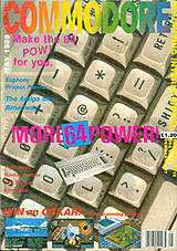 Commodore Computing International Vol 7 No 9 (May 1989) front cover