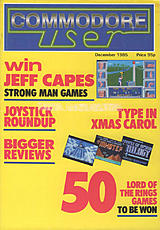 Commodore User (Dec 1985) front cover