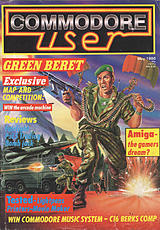 Commodore User (May 1986) front cover