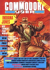 Commodore User (Oct 1987) front cover