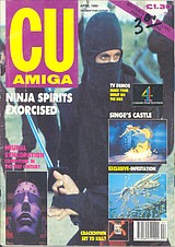 CU Amiga (Apr 1990) front cover