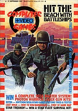 Computer + Video Games 71 (Sep 1987) front cover