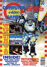 Computer + Video Games 105 (Aug 1990) front cover