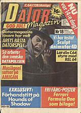 Datormagazin Vol 1989 No 18 (Dec 1989) front cover