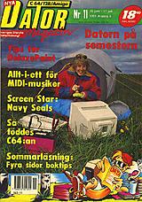 Datormagazin Vol 1991 No 11 (Jun 1991) front cover