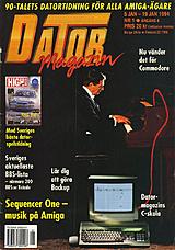 Datormagazin Vol 1994 No 1 (Jan 1994) front cover