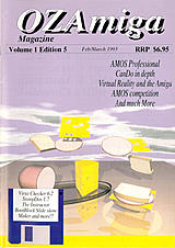 OZ Amiga Vol 1 No 5 (Feb - Mar 1993) front cover