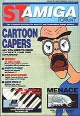 ST Amiga Format 5 (Nov 1988) front cover