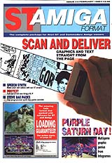 ST Amiga Format 8 (Feb 1989) front cover