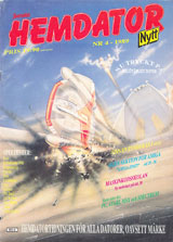 Svenska Hemdatornytt Vol 1989 No 4 (Jun 1989) front cover