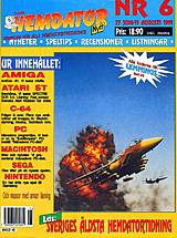Svenska Hemdatornytt Vol 1991 No 6 (Jun 1991) front cover