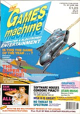 The Games Machine 7 (Jun 1988) front cover
