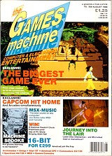 The Games Machine 9 (Aug 1988) front cover