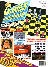 The Games Machine 12 (Nov 1988) front cover