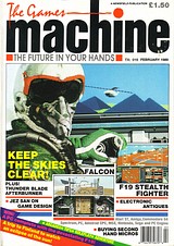 The Games Machine 15 (Feb 1989) front cover