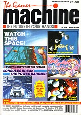 The Games Machine 16 (Mar 1989) front cover