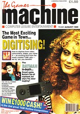 The Games Machine 21 (Aug 1989) front cover