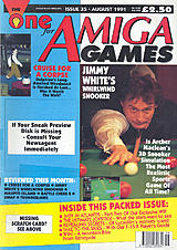 The One for Amiga Games 35 (Aug 1991) front cover
