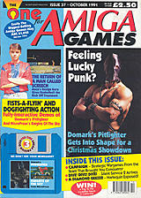 The One for Amiga Games 37 (Oct 1991) front cover