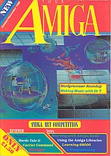 Your Amiga (Oct - Nov 1988) front cover