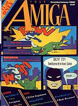 Your Amiga (Dec 1988 - Jan 1989) front cover