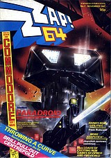 Zzap 7 (Nov 1985) front cover