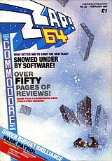 Zzap 22 (Feb 1987) front cover