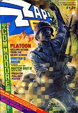 Zzap 34 (Feb 1988) front cover