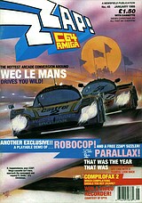 Zzap 45 (Jan 1989) front cover